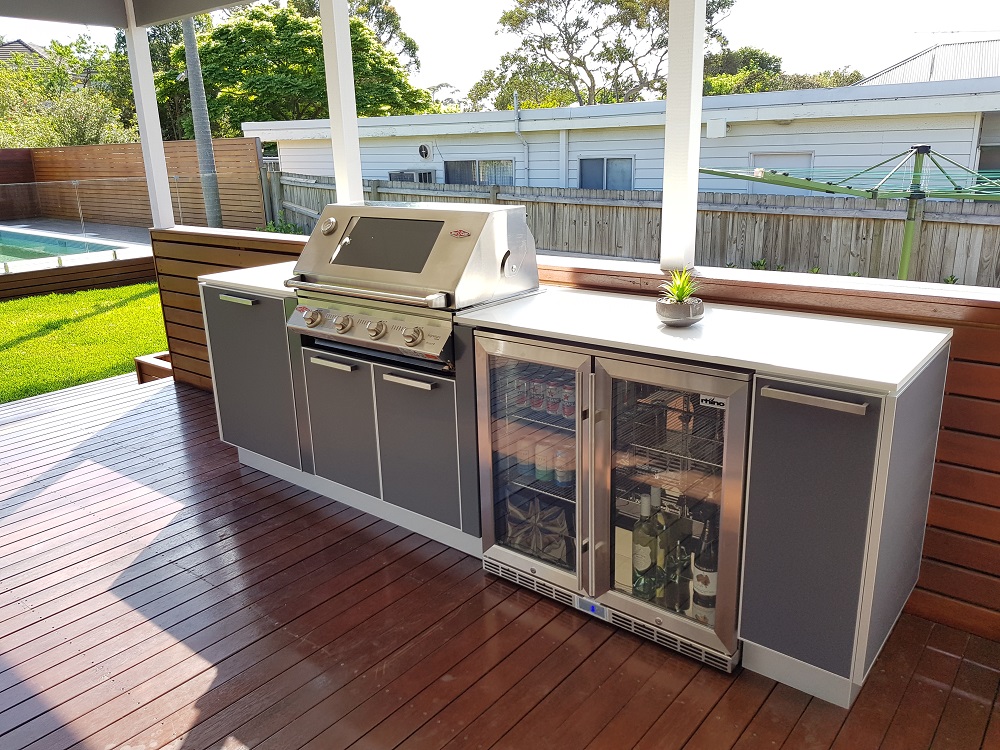 Outdoor Kitchens Custom Designed And, Waterproof Outdoor Kitchen Cabinets Melbourne